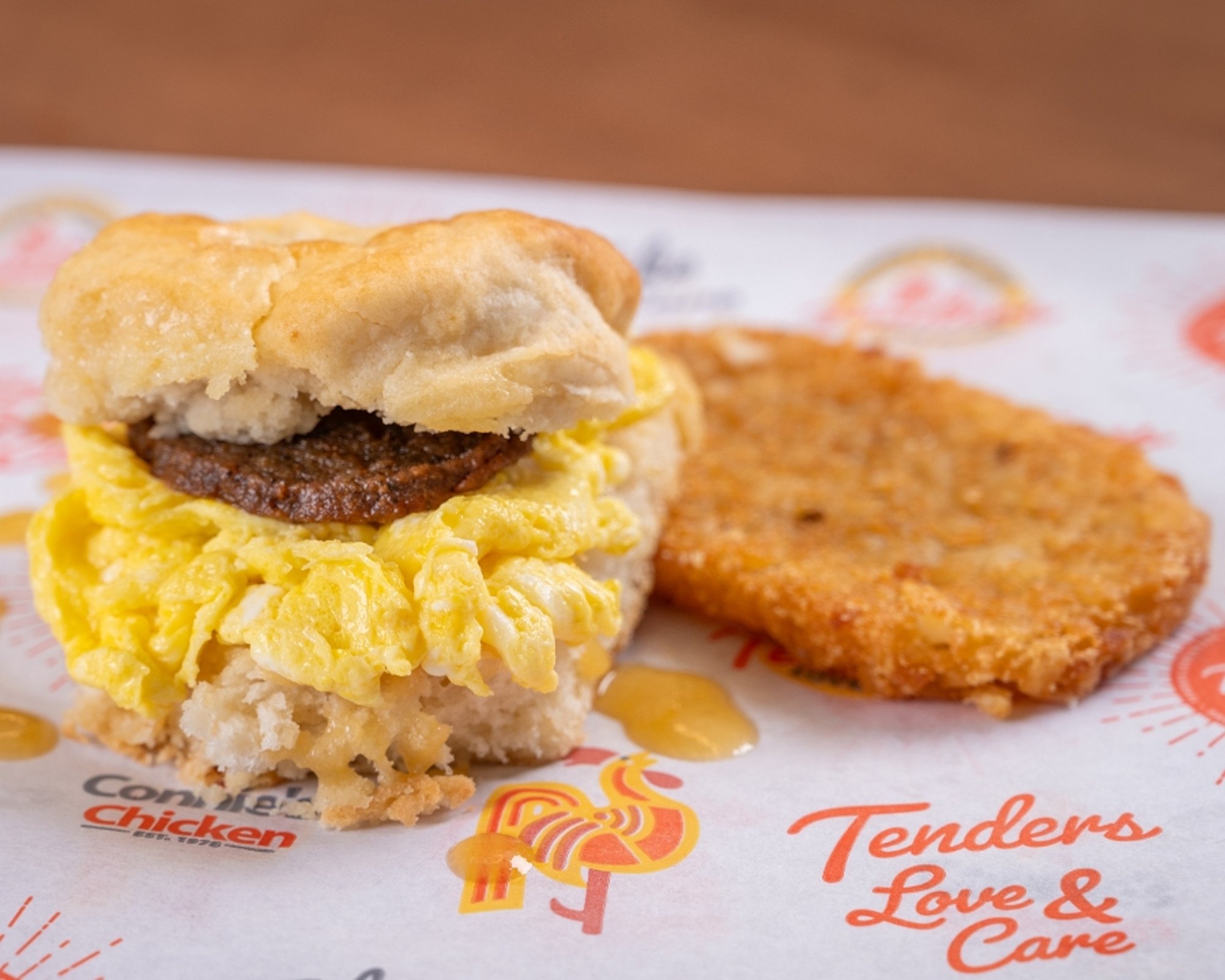 # 2 Sausage Egg Biscuit Combo