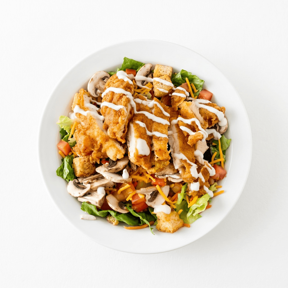 Crispy Chicken Ranch Salad