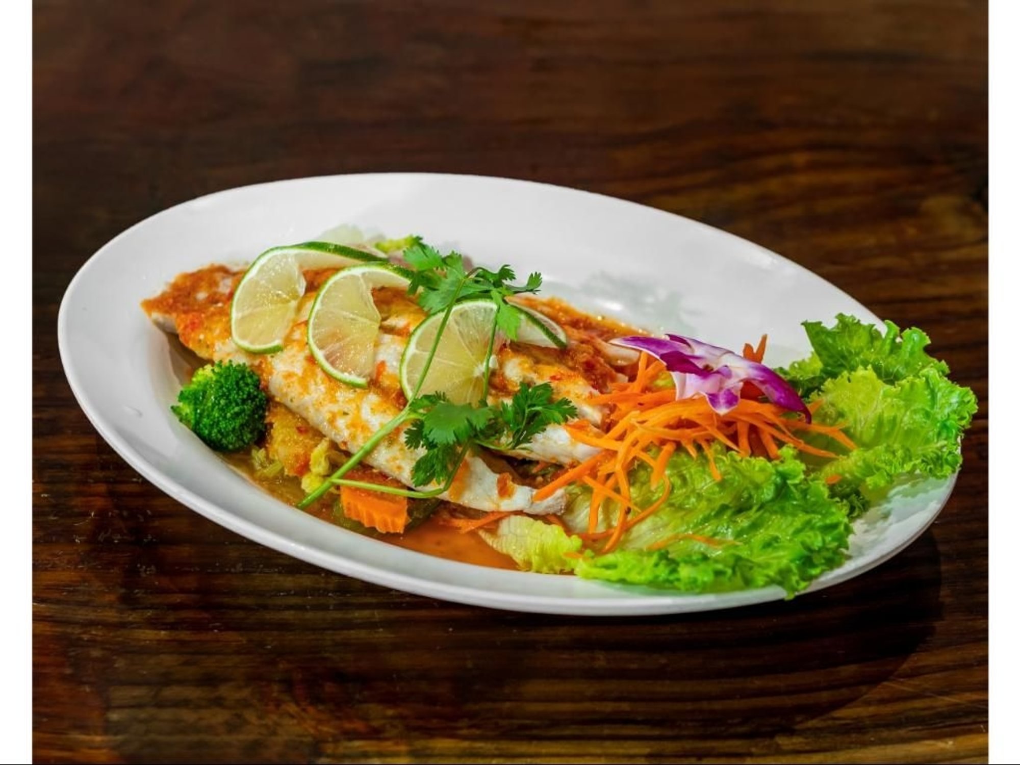 Sea Bass Lime Chili