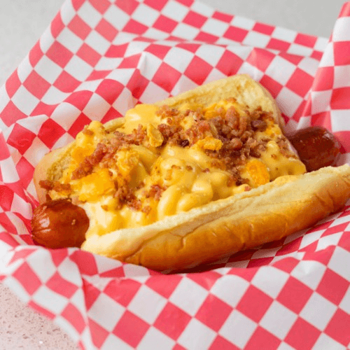 Mac N' Cheese Dog Combo