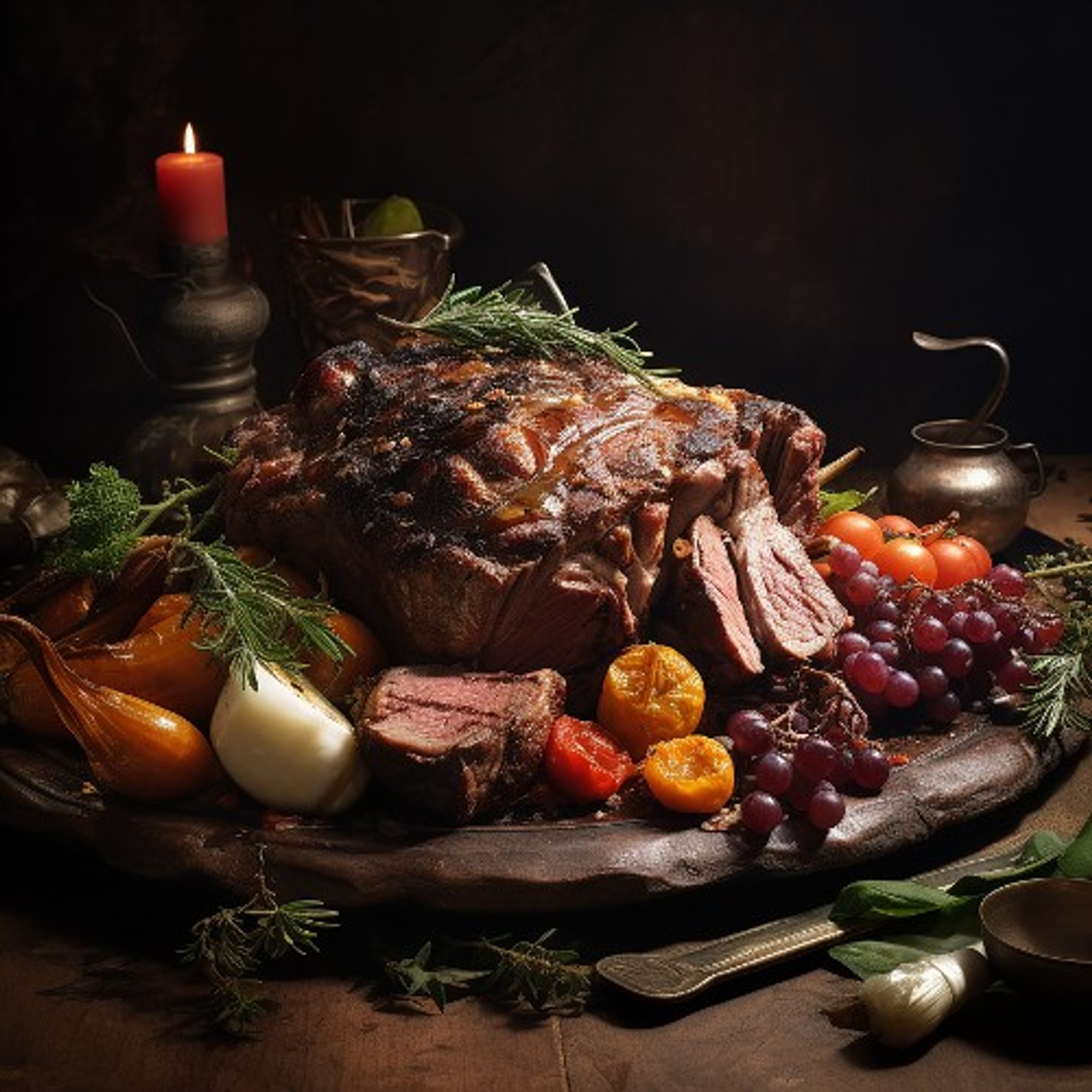 Whole Lamb Roast