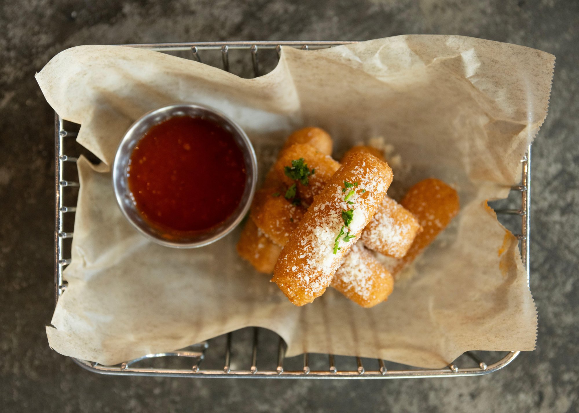 Fried Mozzarella (6)