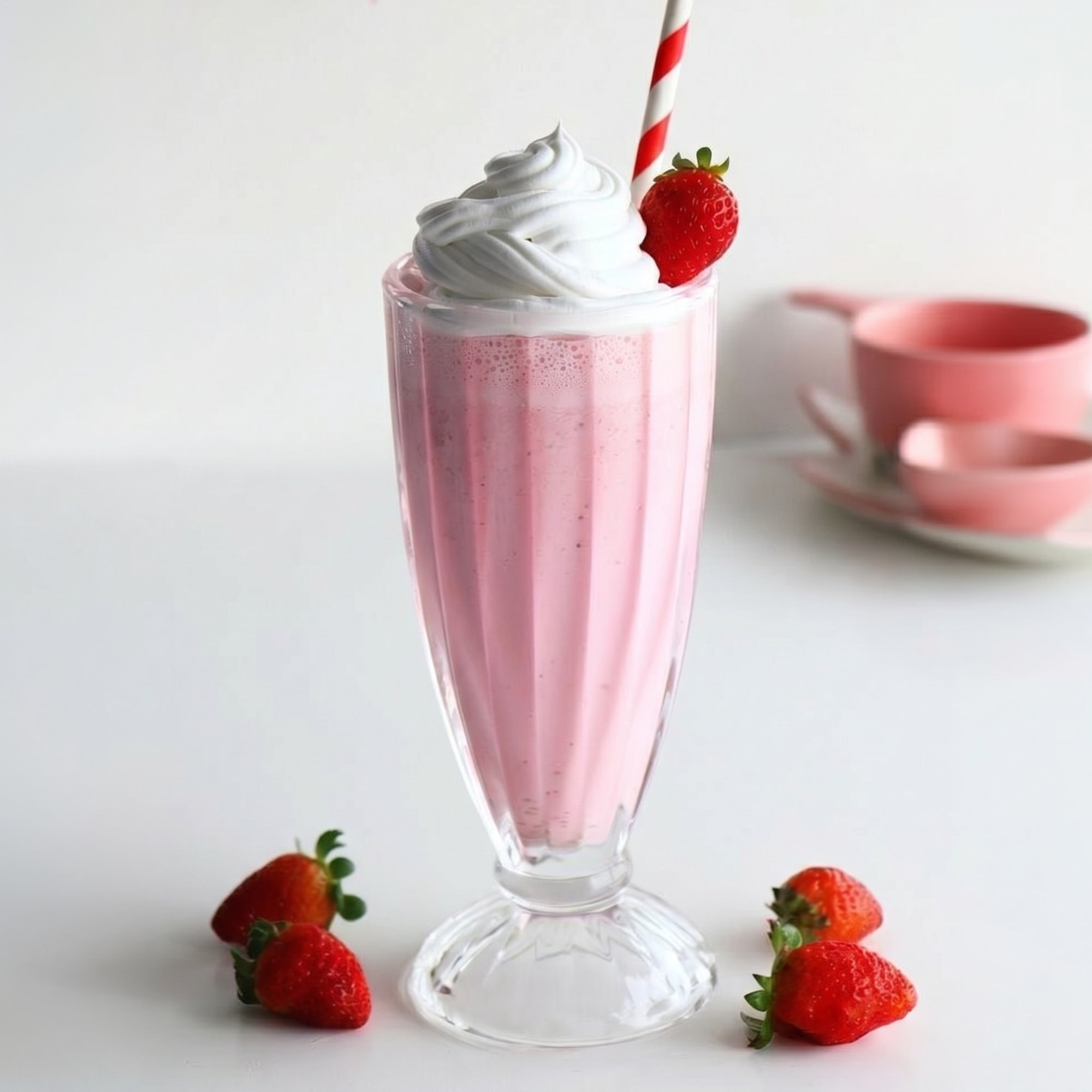 Strawberry Fields Milkshake