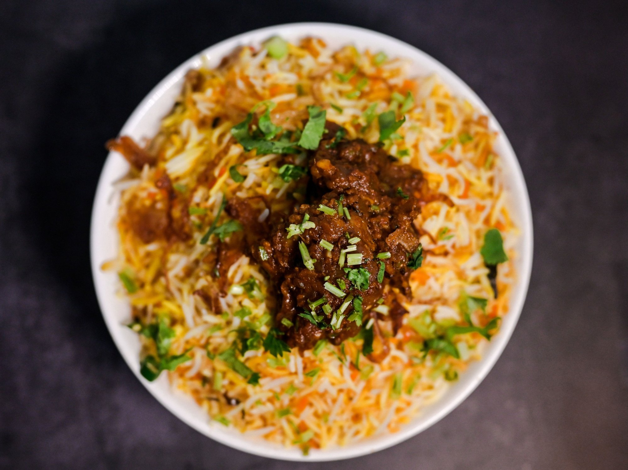 Goat Fry Biryani