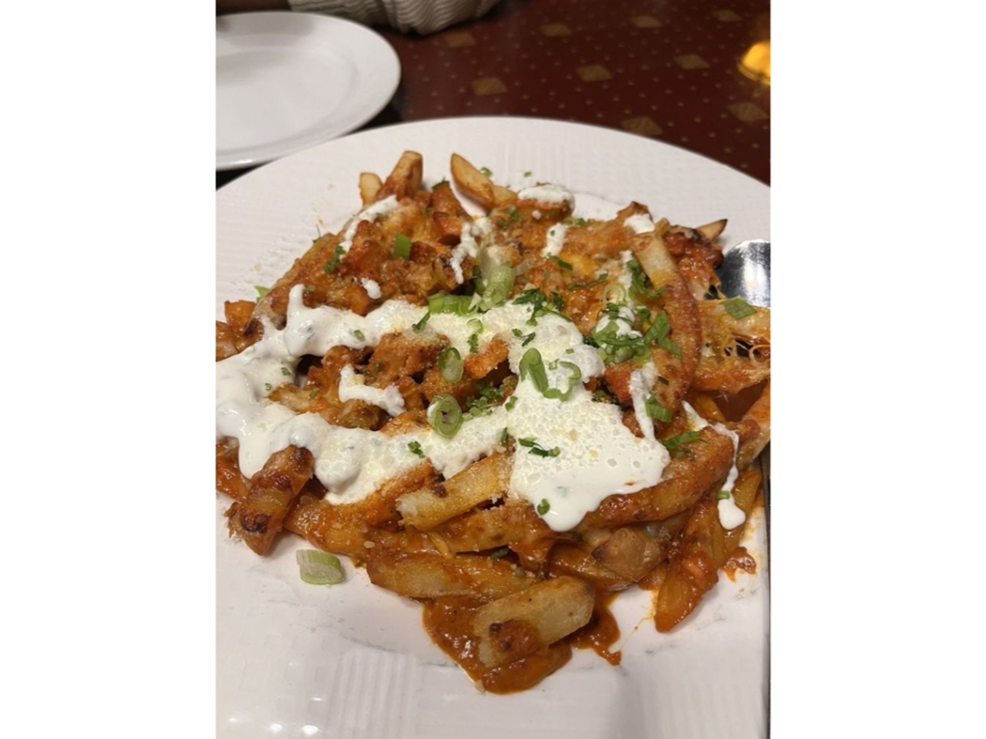 Baked Butter Chicken Fries