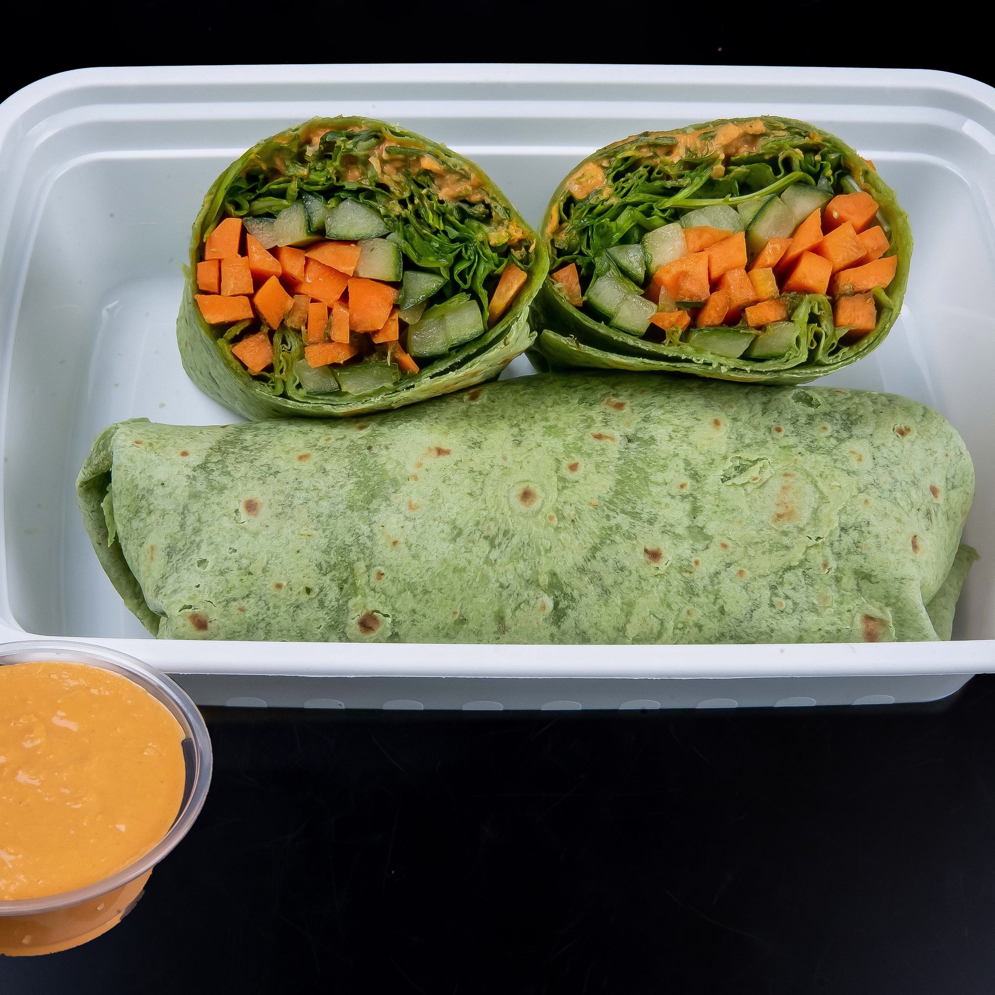 Hummus And Veggie Wrap