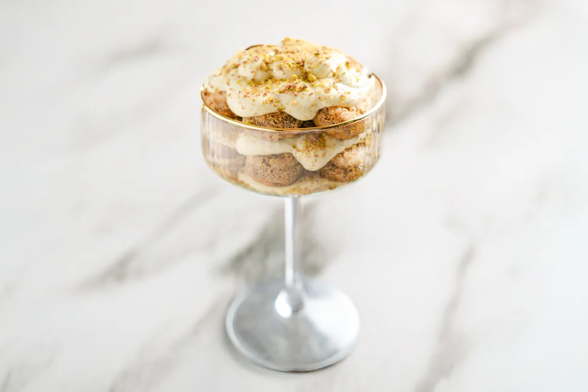 Pistachio Tiramisu