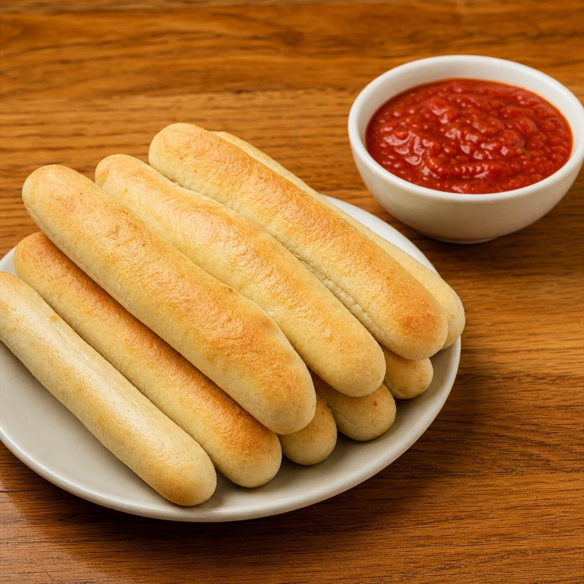Breadsticks with Marinara Sauce