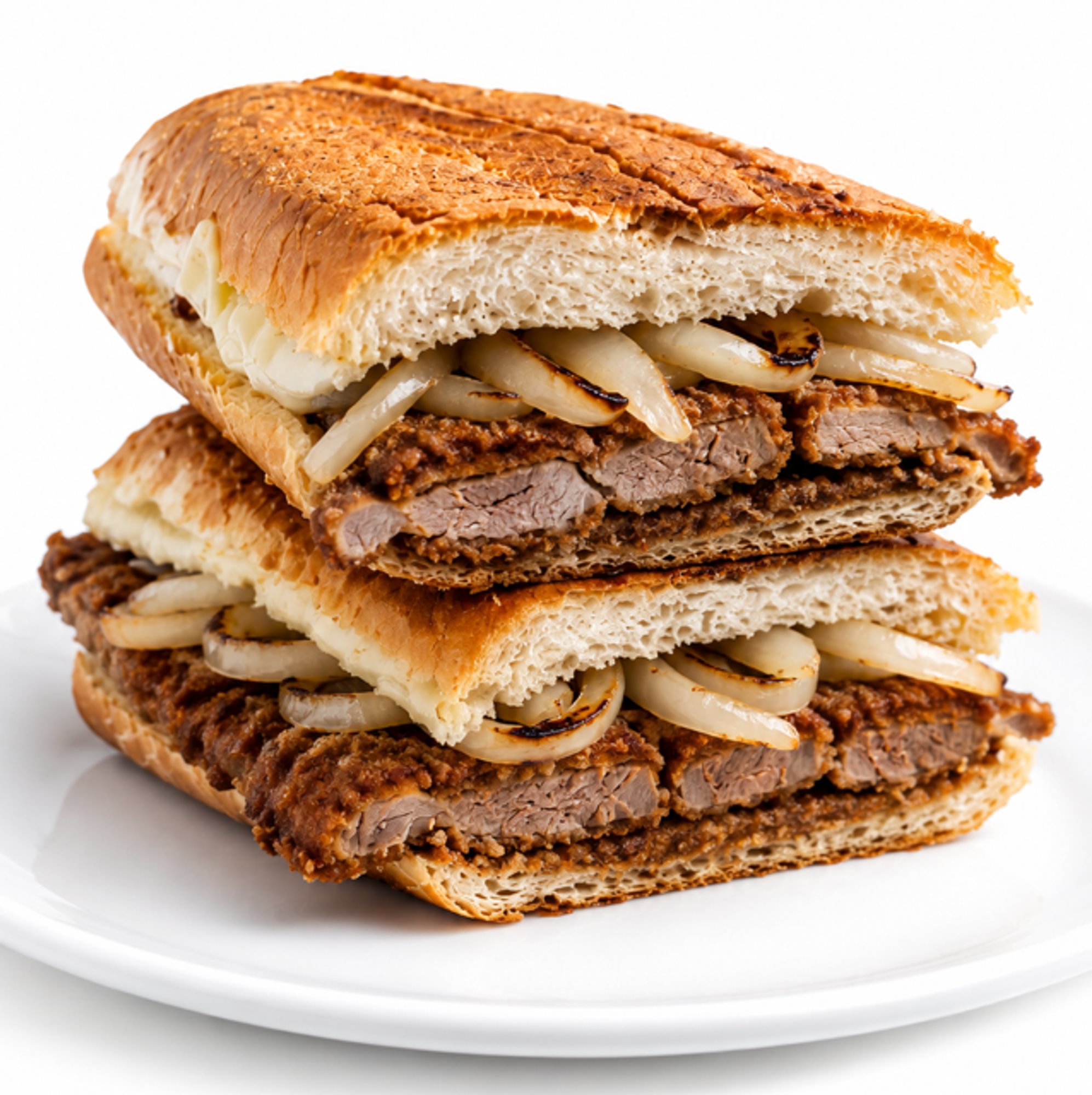 Breaded Steak Sandwich