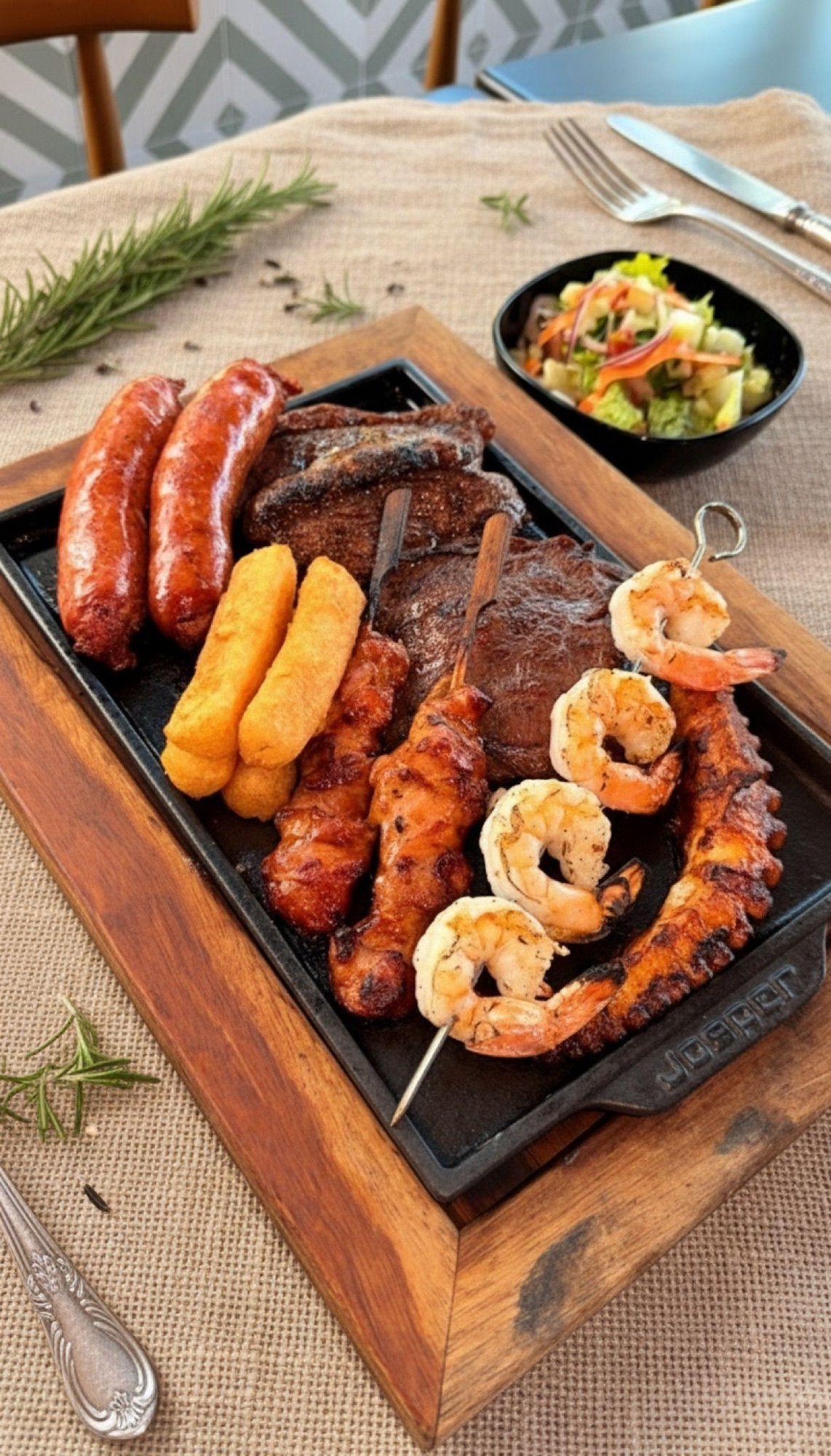 Parrilla Irismar Langosta
