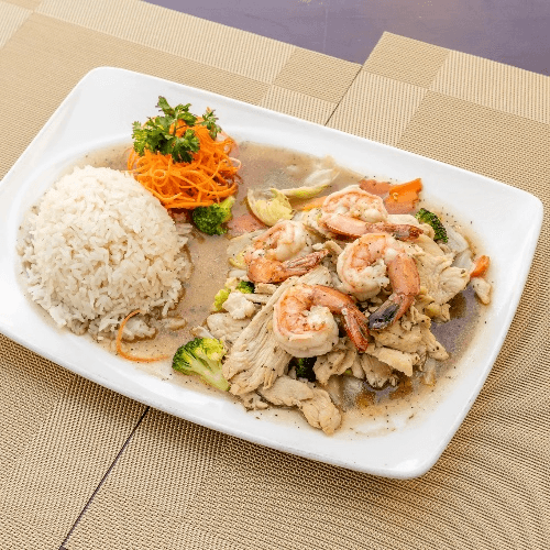 Pepper-wine Grouper&shrimp