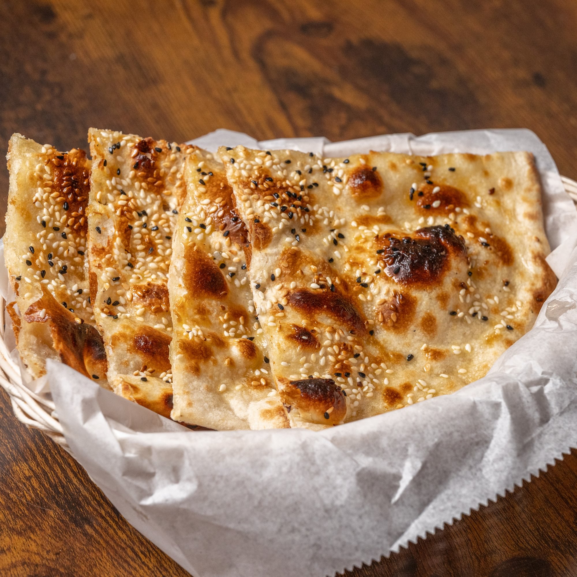 Sesame Naan