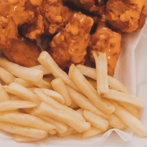 10 Wing Fries Mangohabanero
