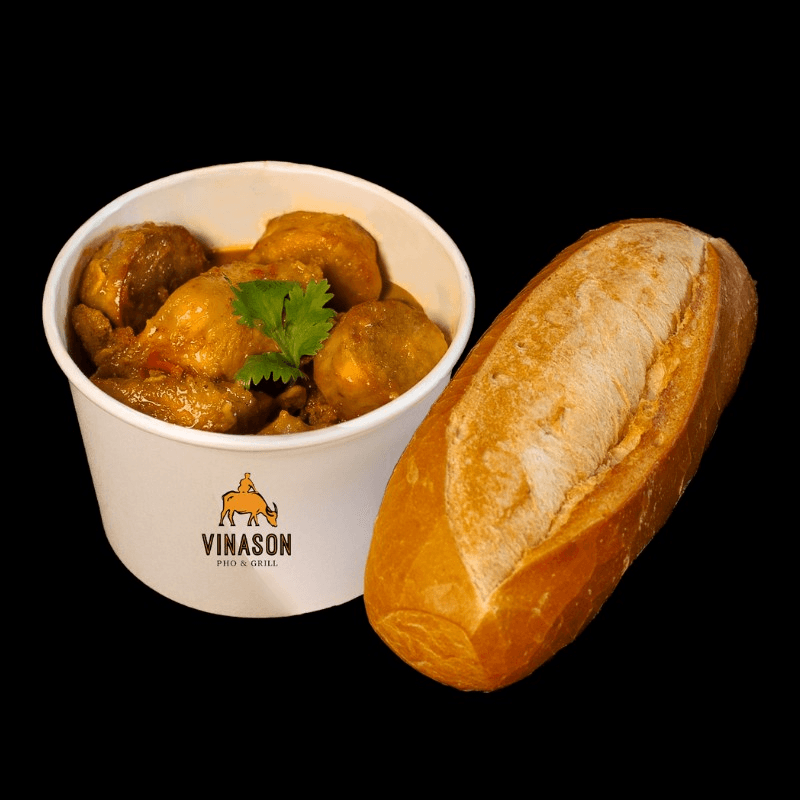 Coconut Chicken Curry Banh Mi