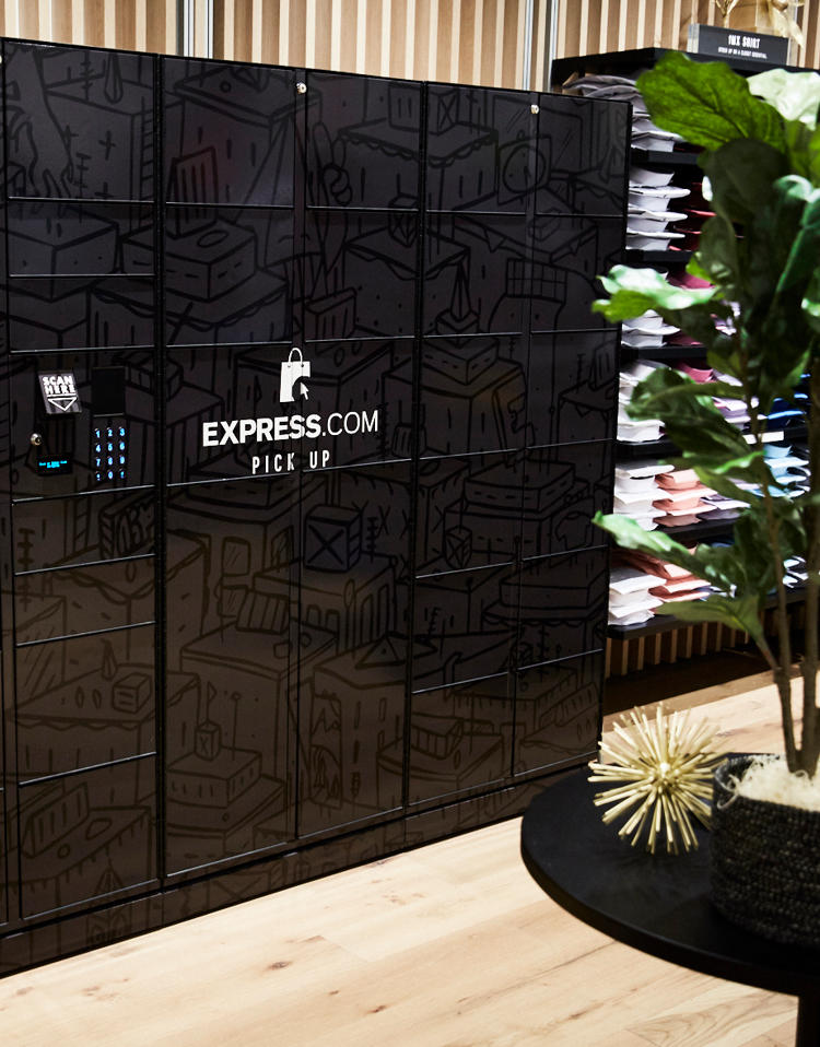 Online Pick-Up Lockers