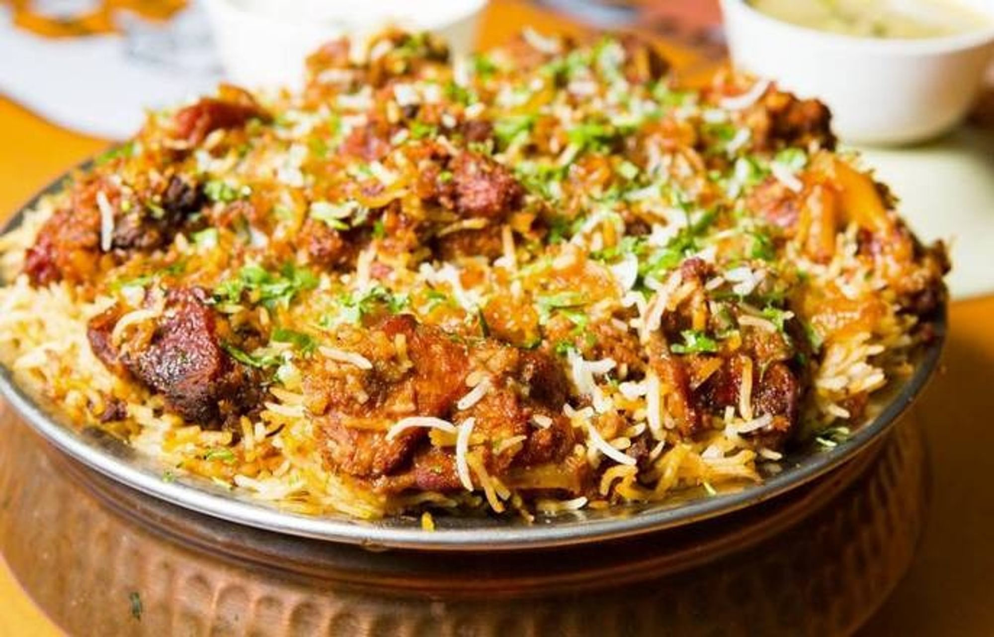 Aavakai Goat Biryani