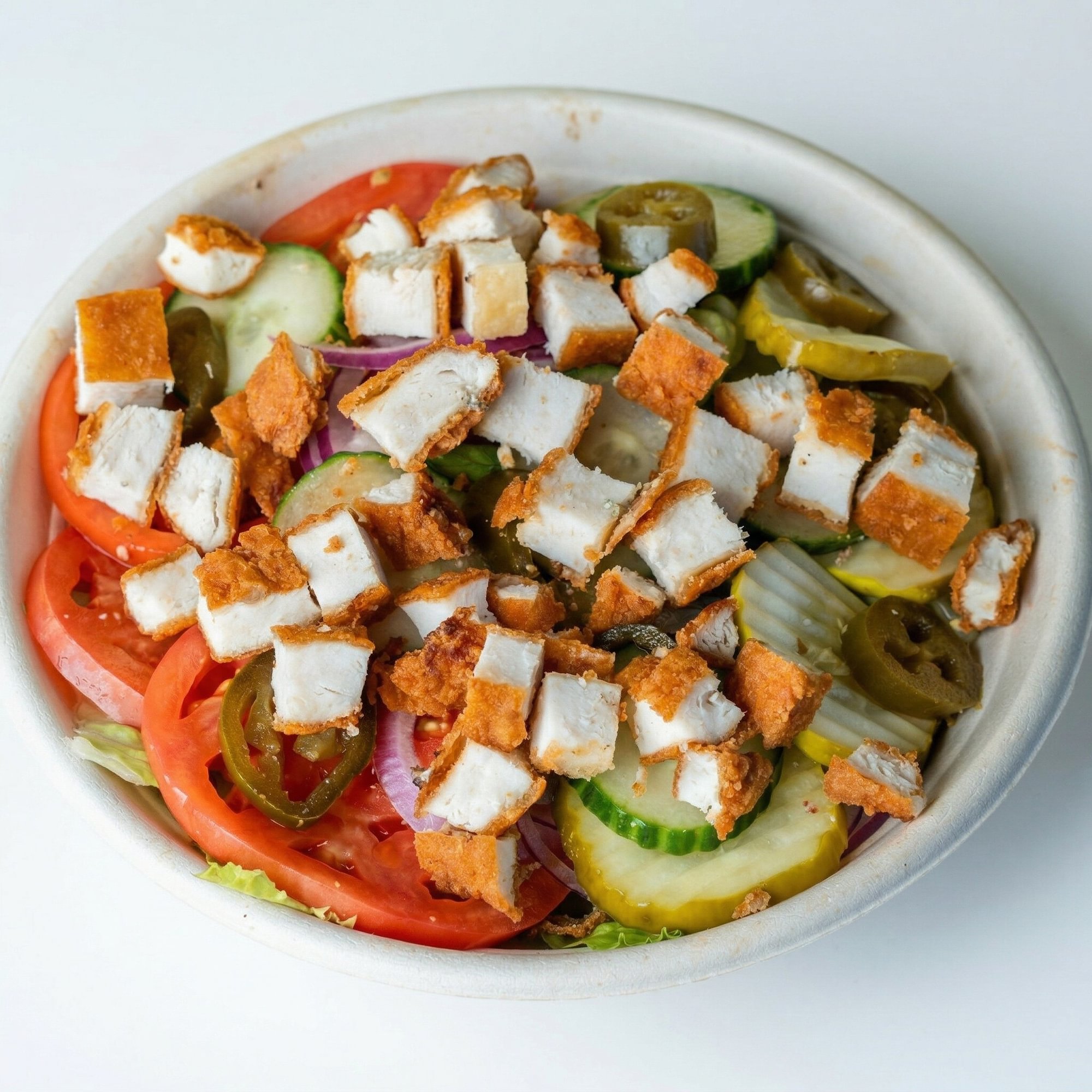 Crispy Chicken Salad
