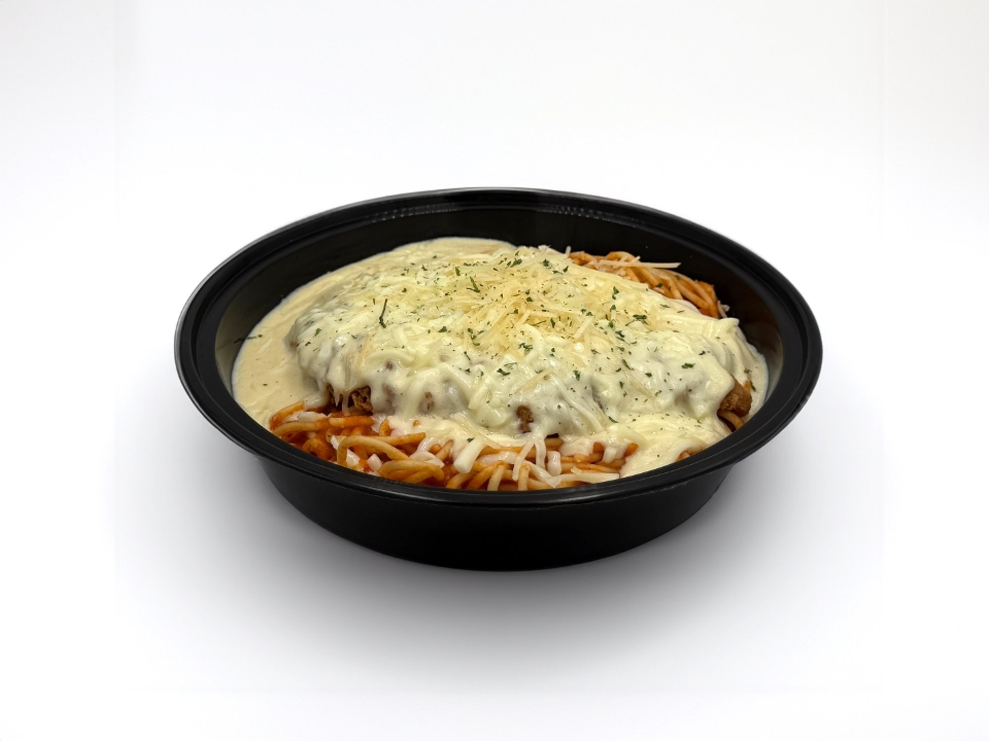 Alfredo Marinara Chicken Parmesan