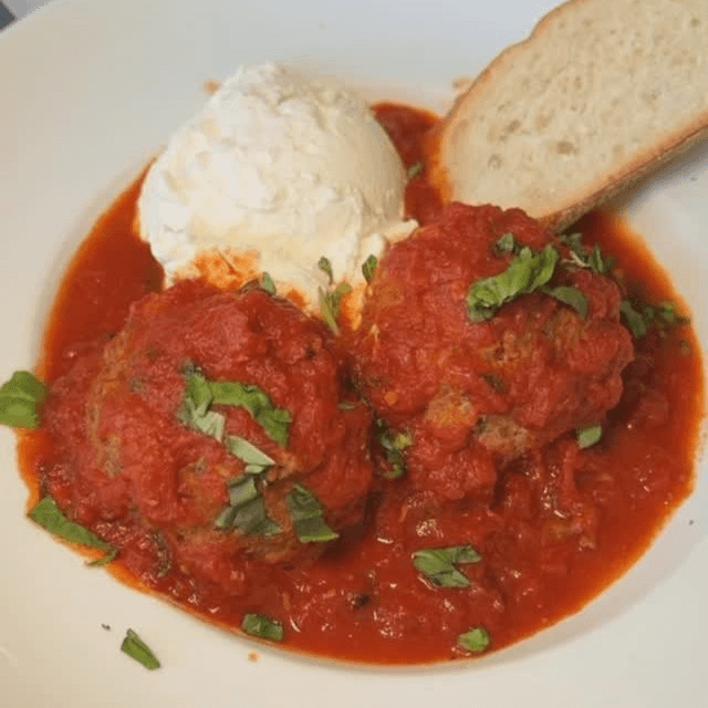 Charred Meatballs
