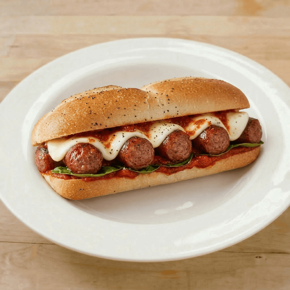 Sweet Italian Sausage Parmigiana Sub