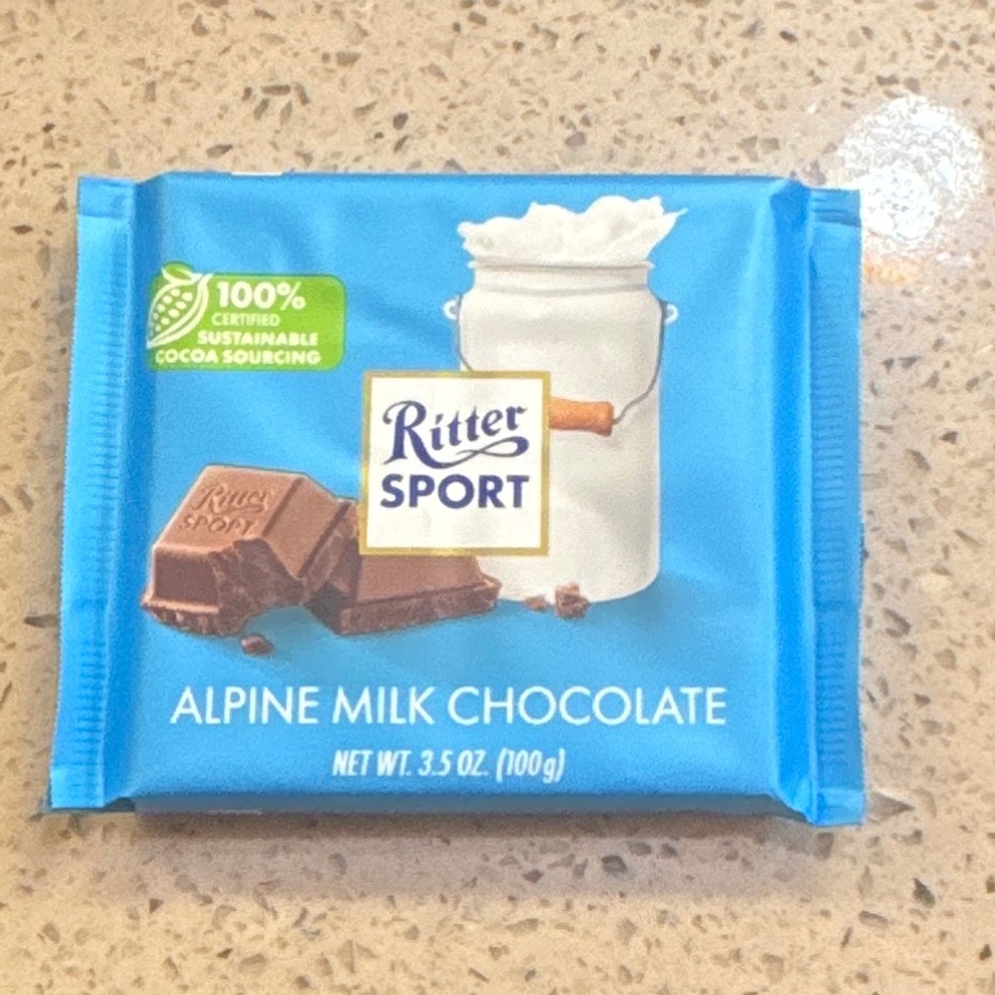 Ritter Sport alpine milk chocolate