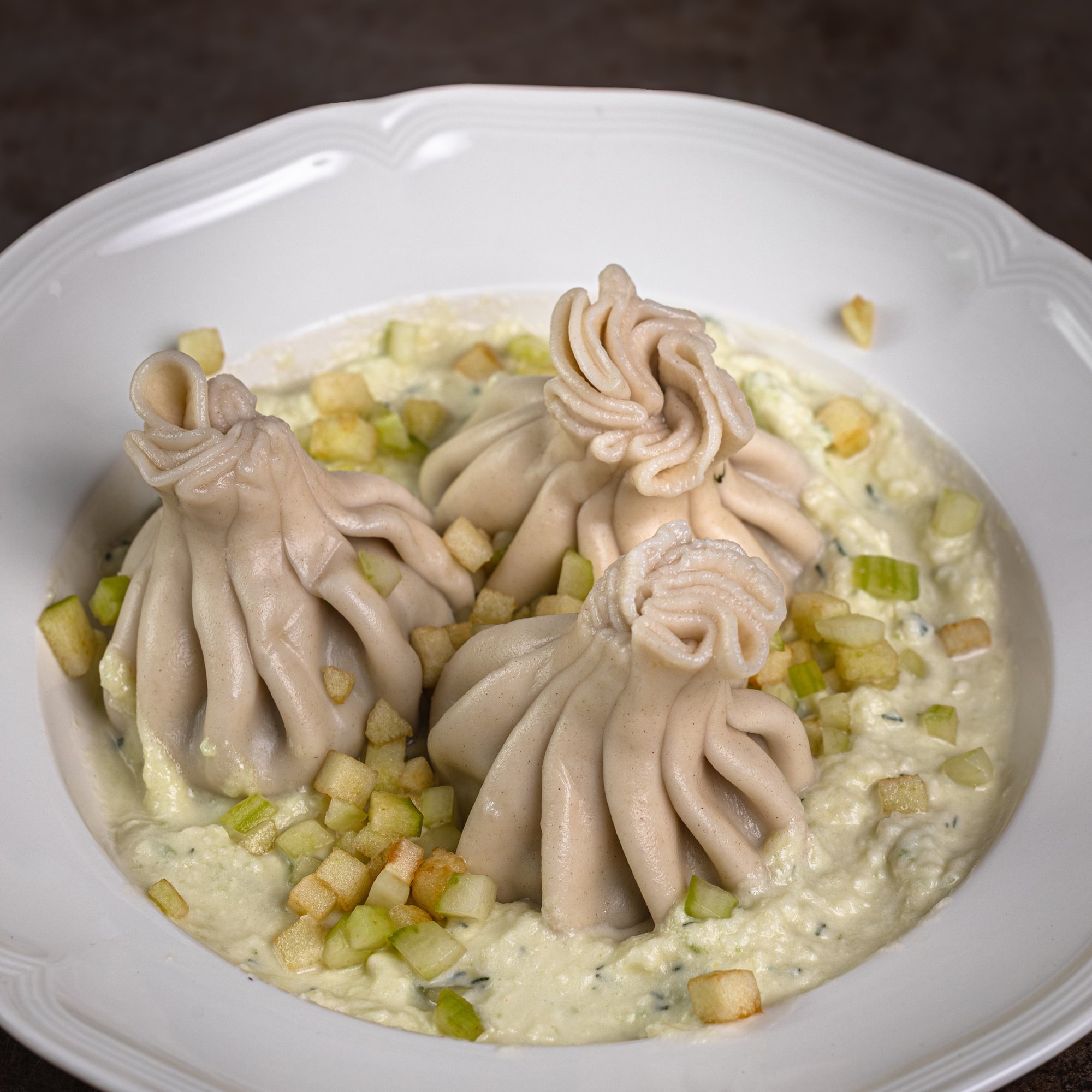 Mushroom Khinkali