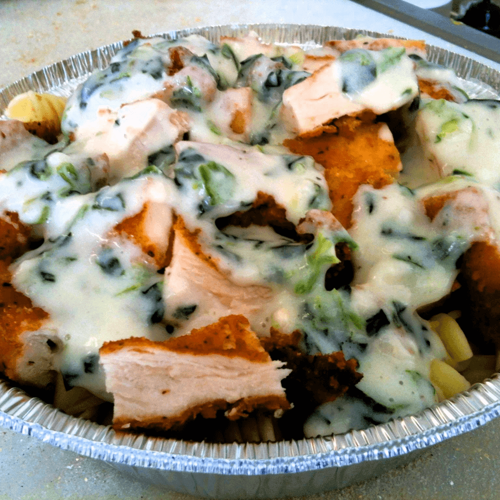 Pasta Florentine With Custom Selections