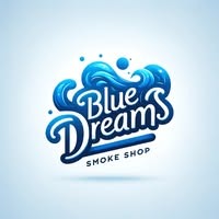 BLUE DREAMS SMOKE SHOP| 7 hmz| 7 Labs|VAPE SHOP | DELTA 8| CBD | PIPES | Logo