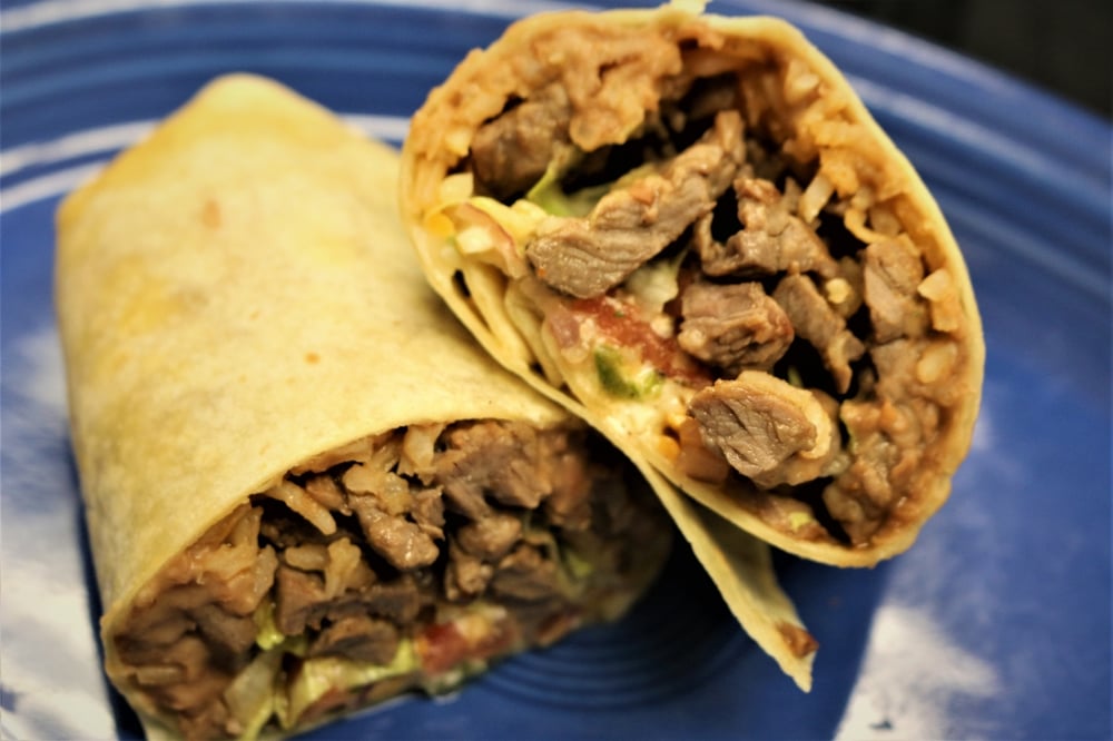 Carne Asada Burrito