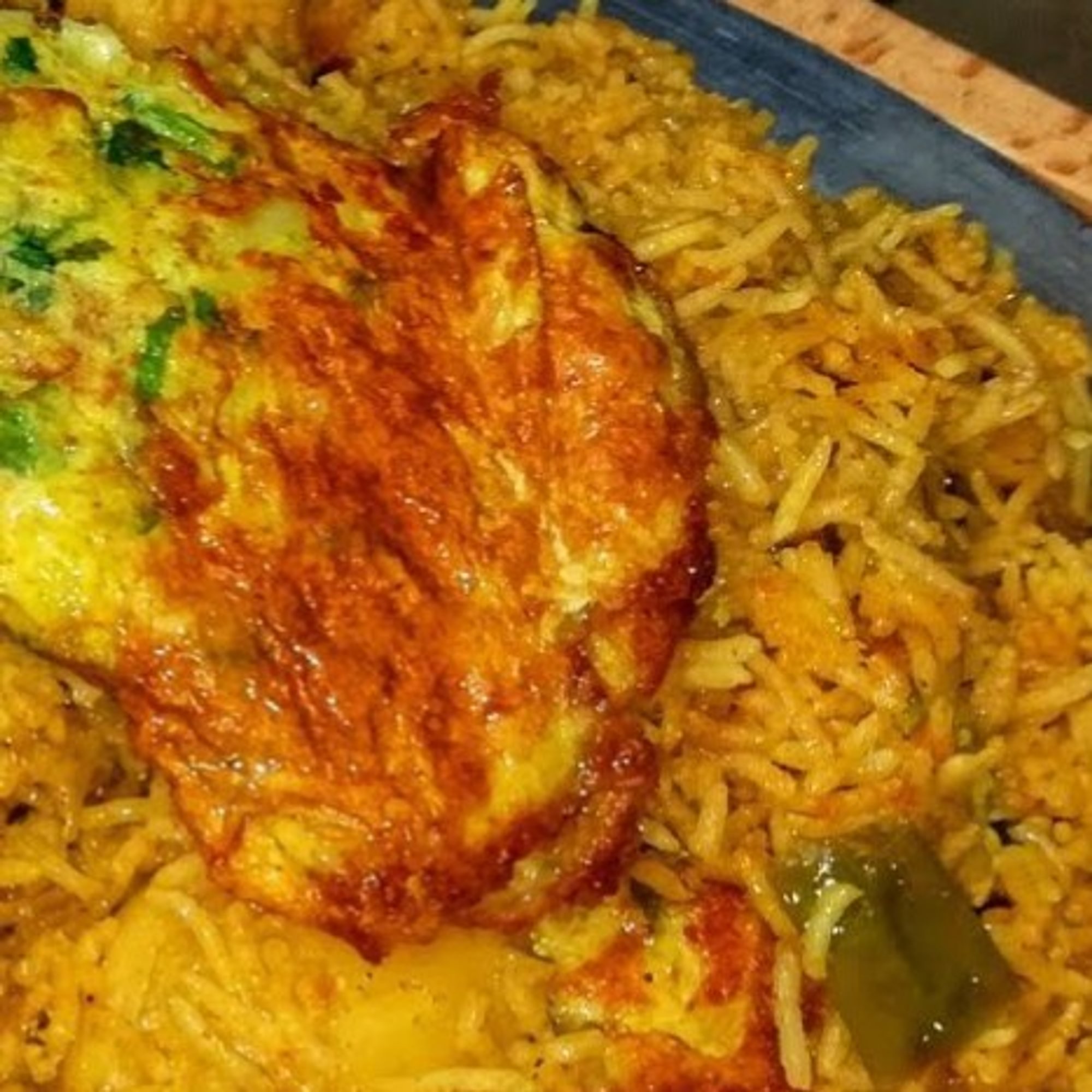 MLA Potlam Shrimp Biryani