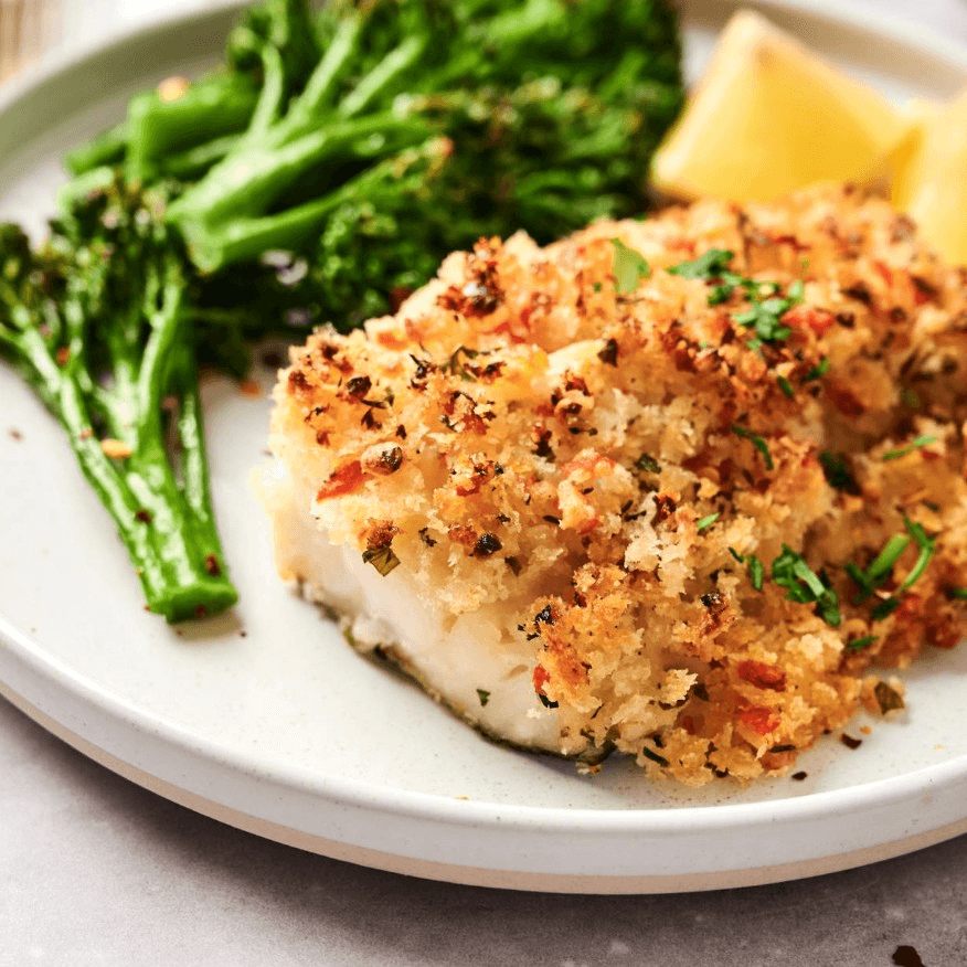 Baked Stuffed Haddock