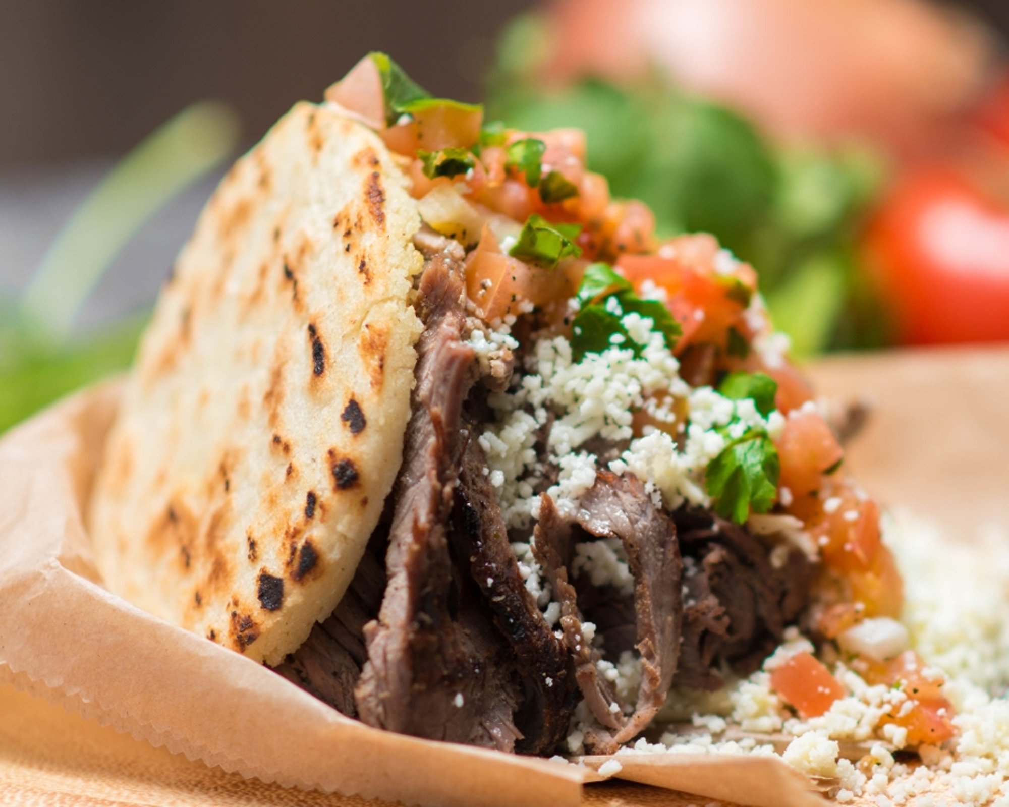 Arepa Mixta 2 Carnes/Grilled Meat (2)