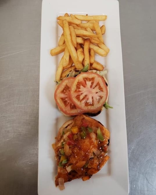 Salmon Burger