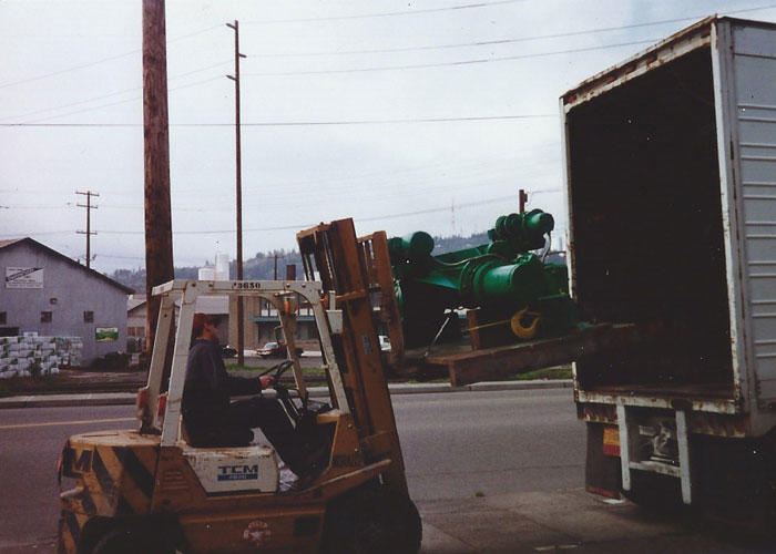 Standard Hoist & Winch Standard Electric Motor Service Photo