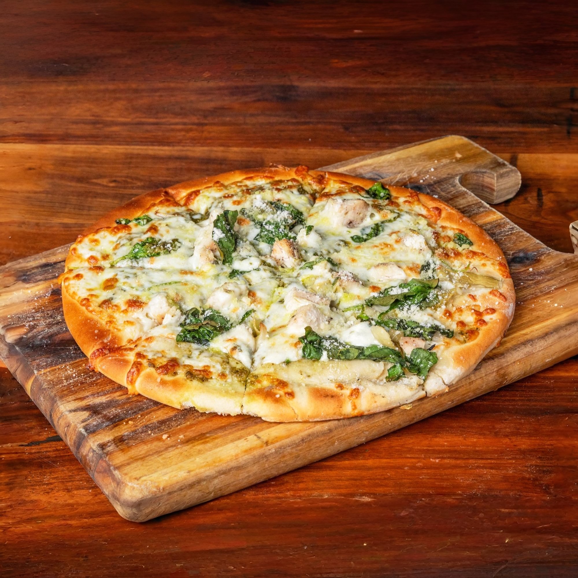 Alley Pesto Pizza