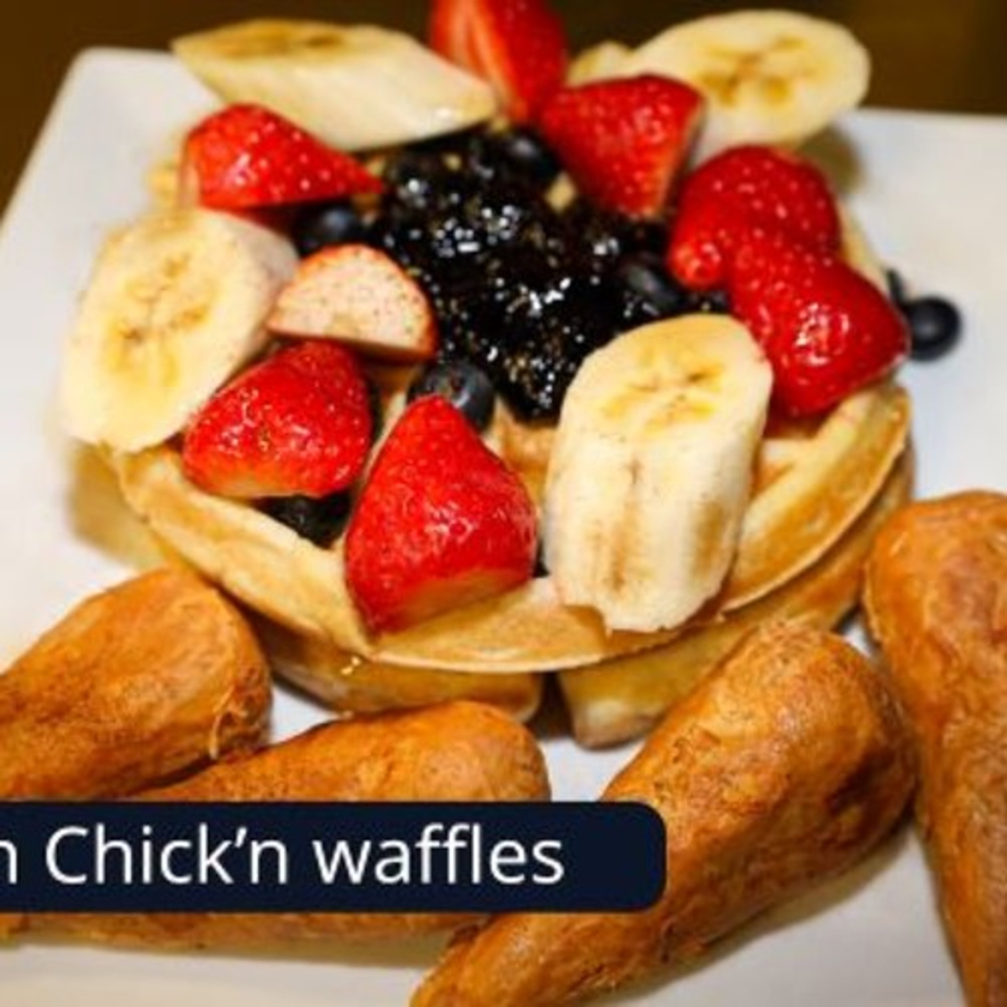 Chik'n & Waffles