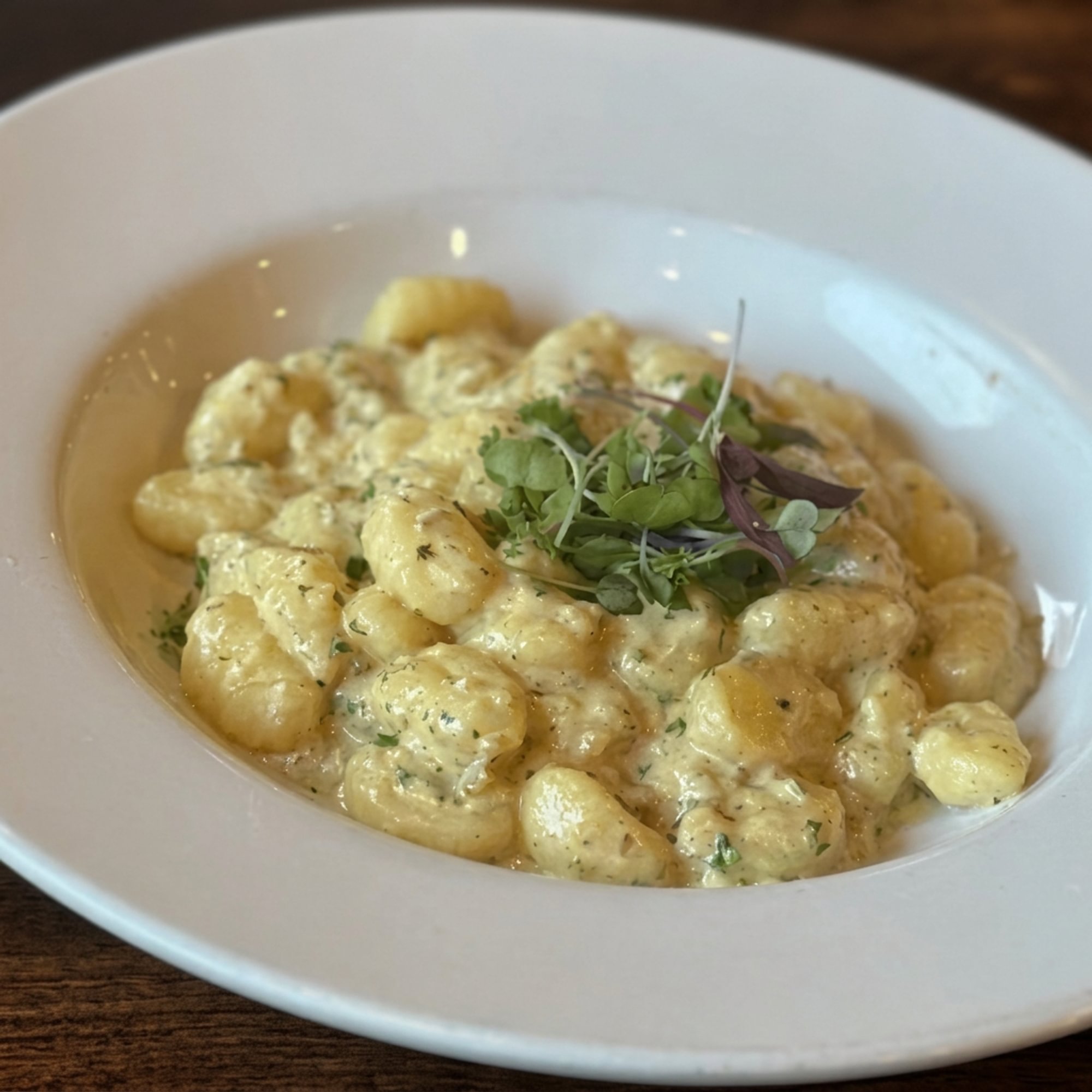 Gnocchi Gorgonzola & Walnuts