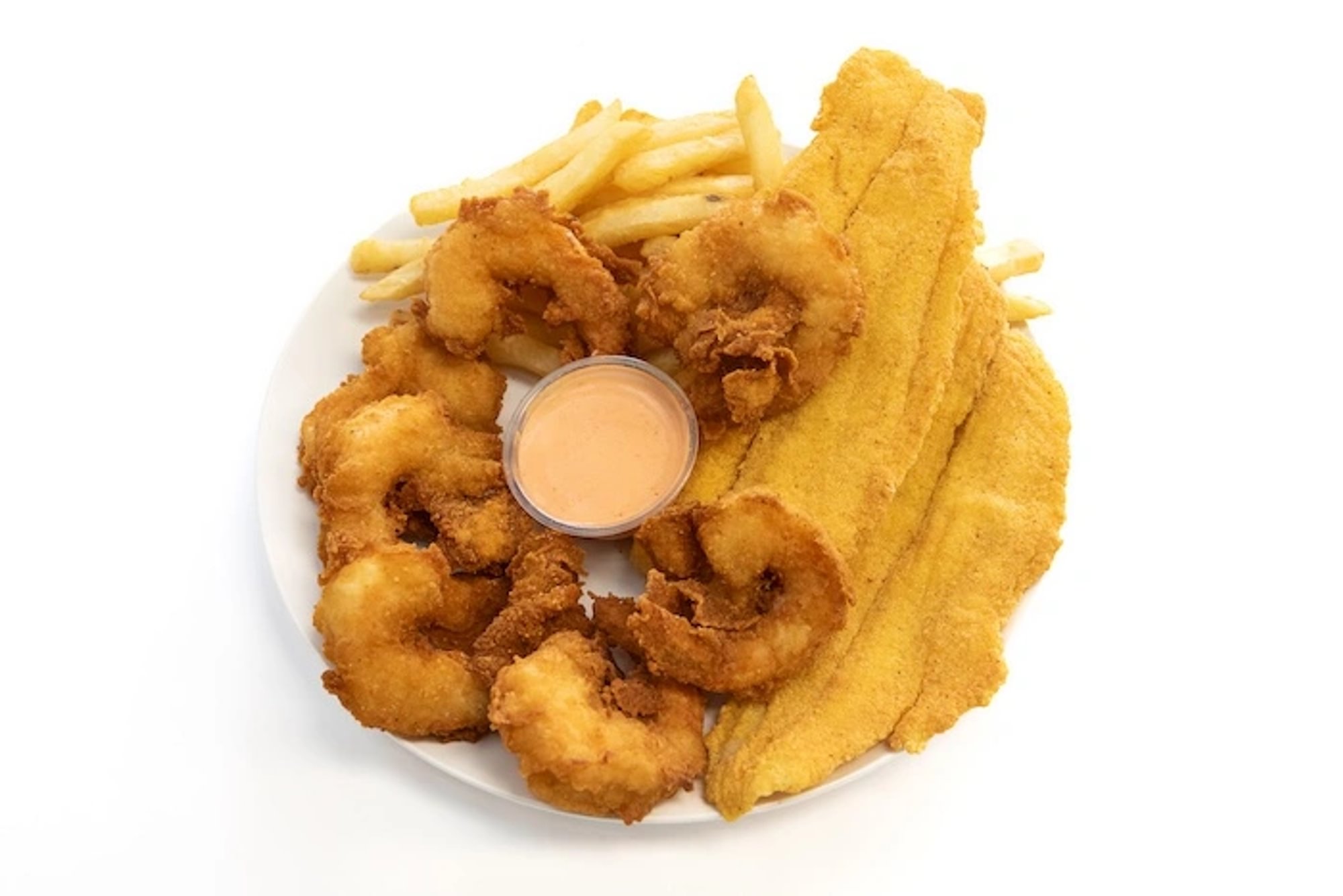 Combo #21 - 6 Jumbo Shrimp & 2 Tilapia or 2 Catfish
