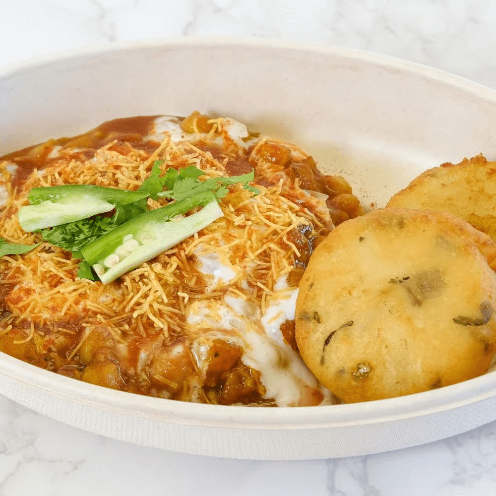 Aloo Tikki Chaat