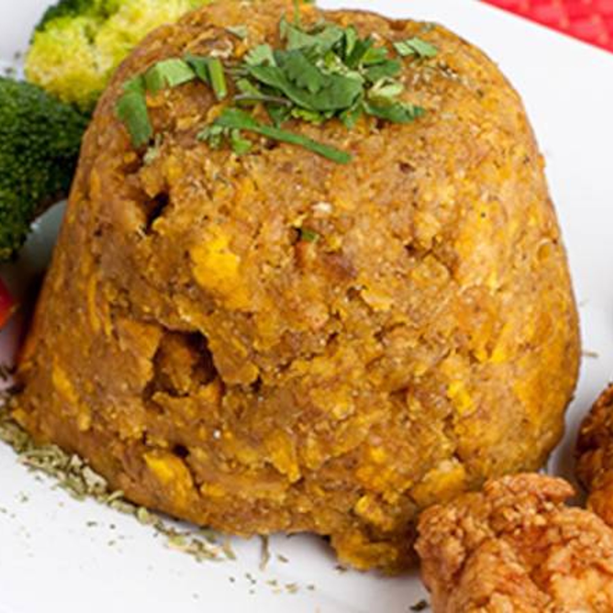 Mofongo De Pollo - Chicken Mofongo