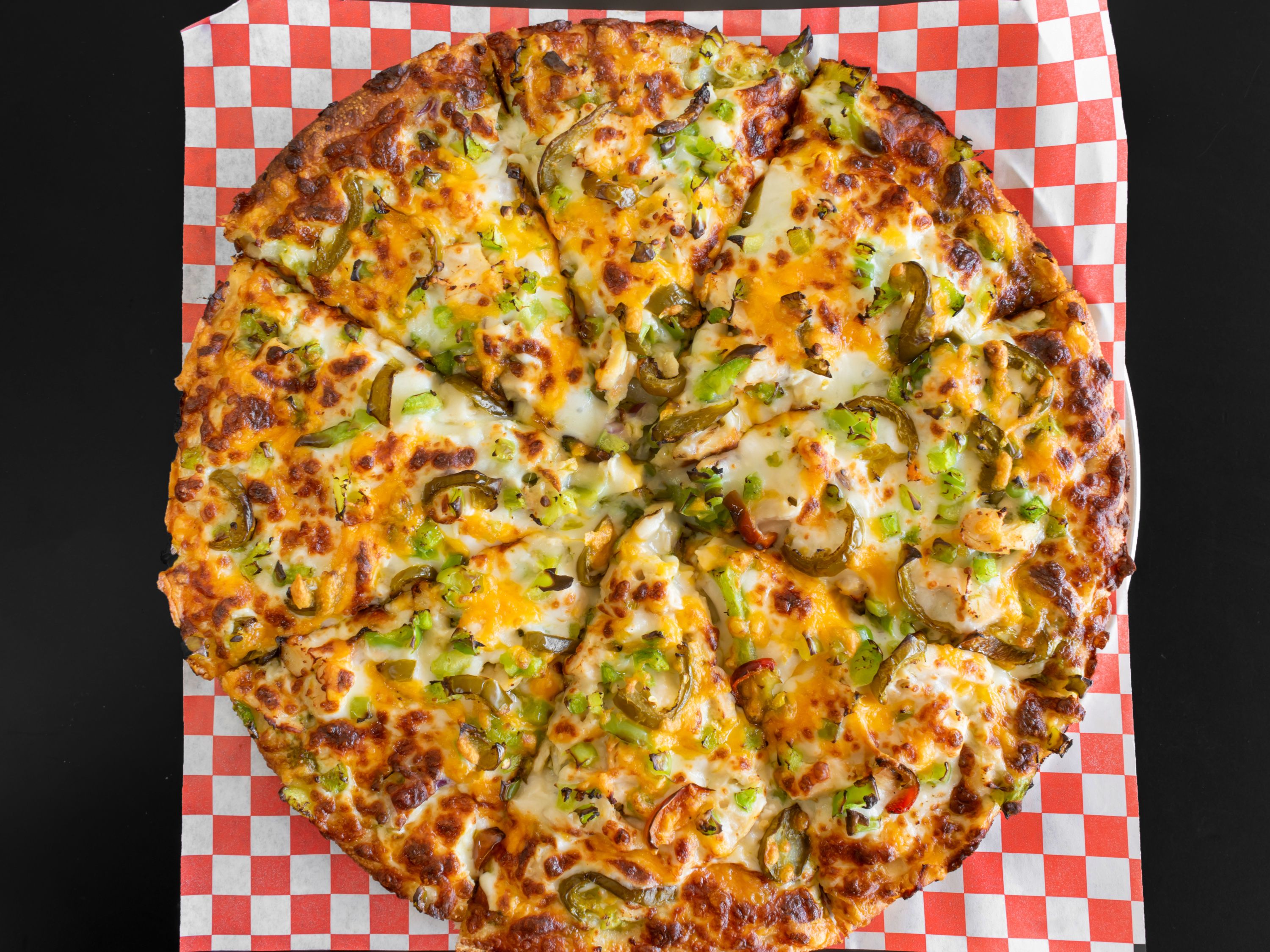 Pesto Chicken Pizza