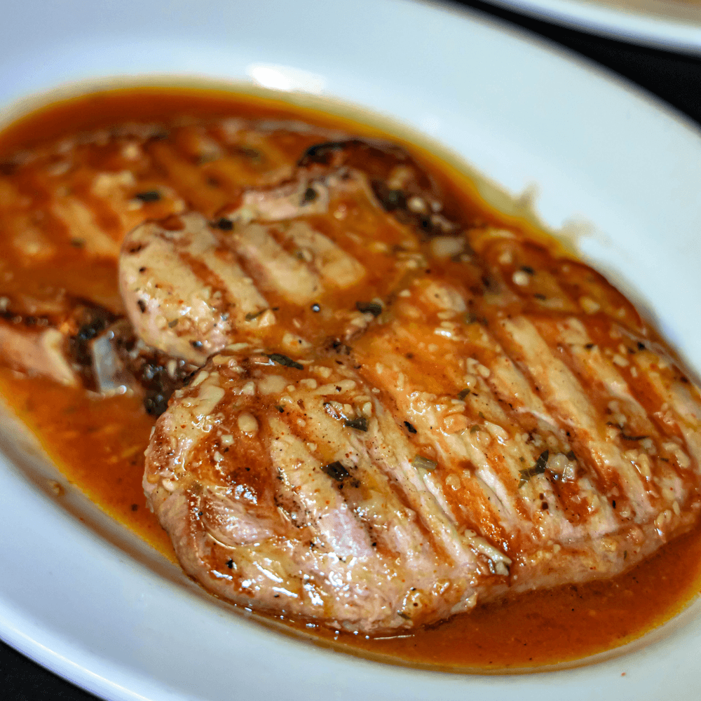 Pork Chops Garlic Sauce
