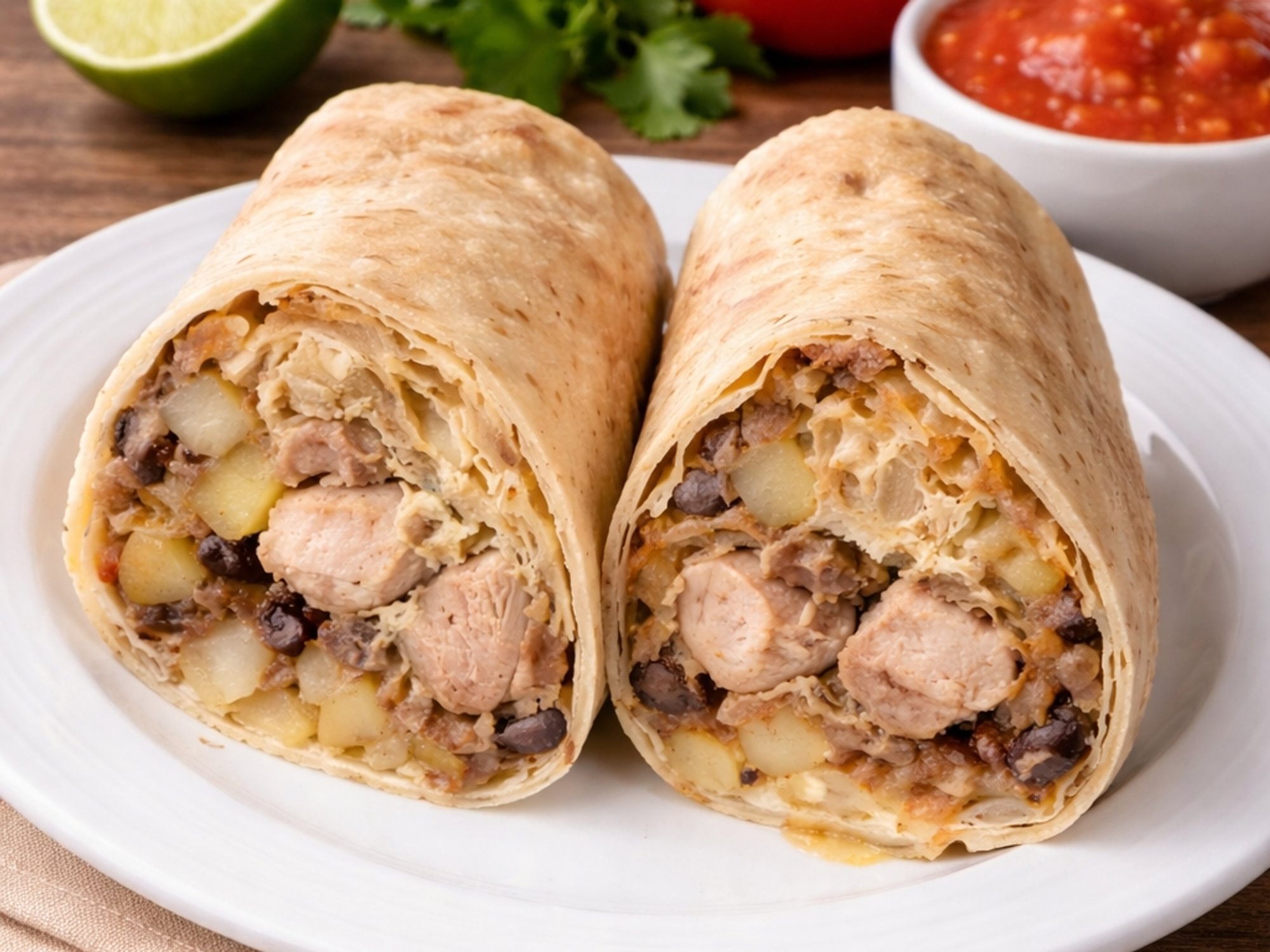 Chicken Burrito