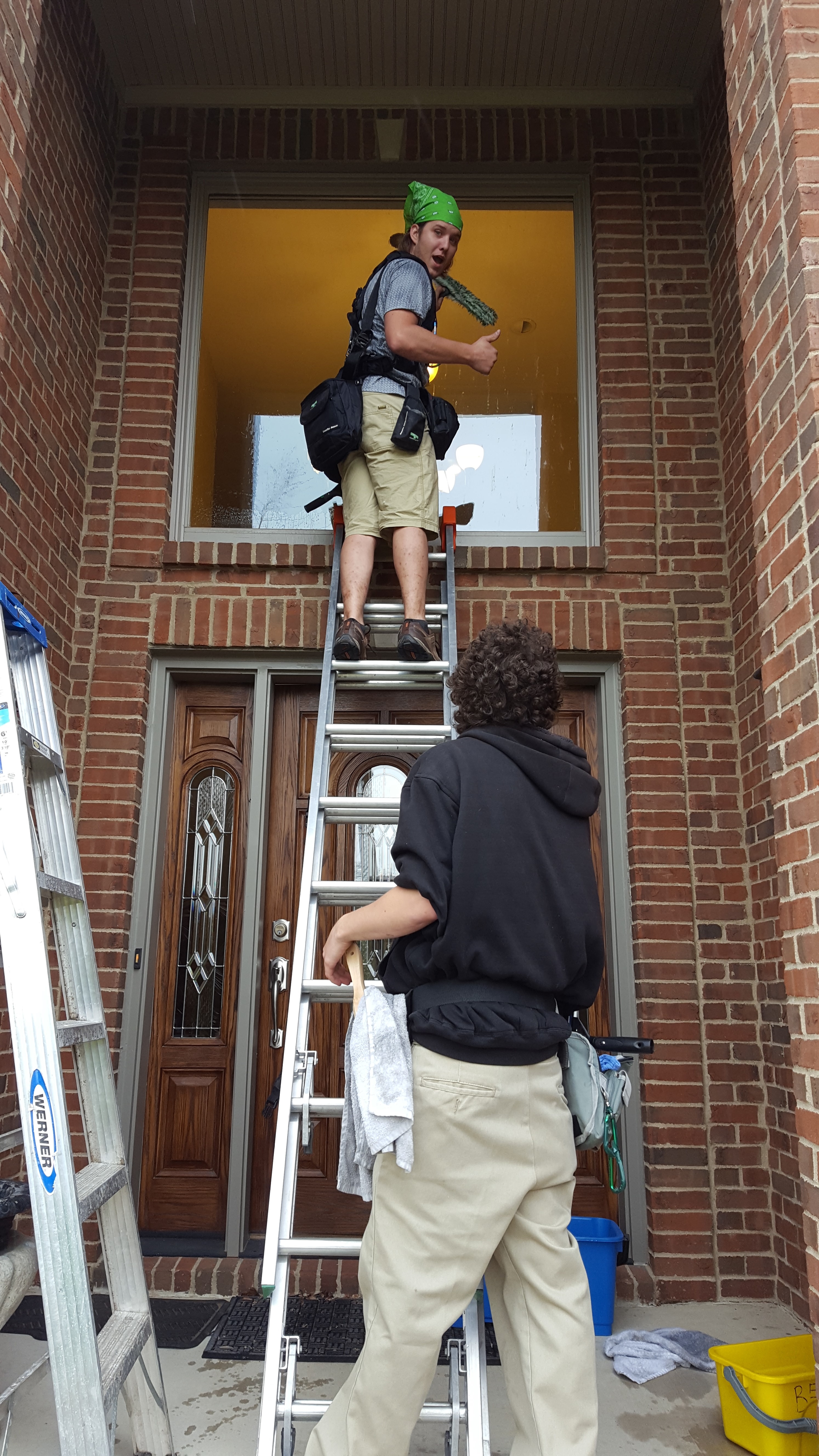 Think Green Window Clean Image