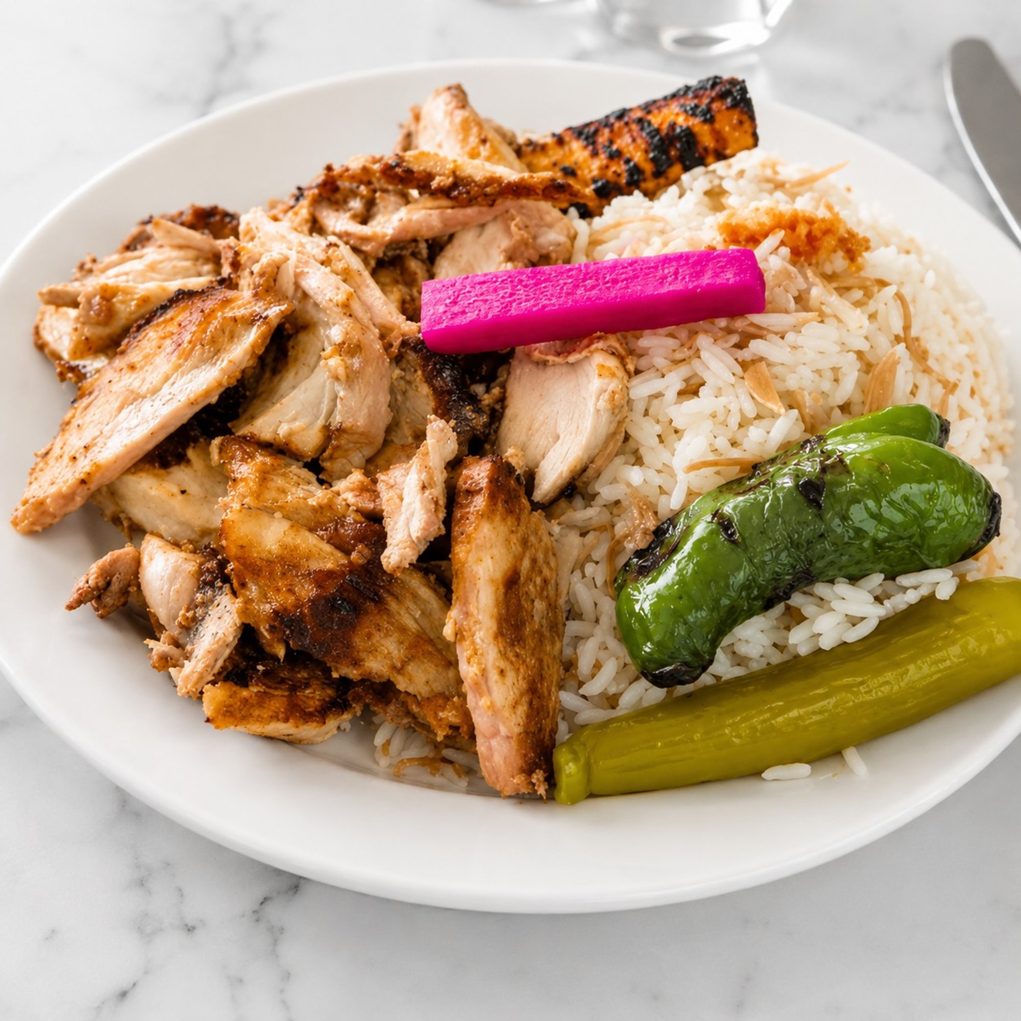 Chicken Shawarma Plate