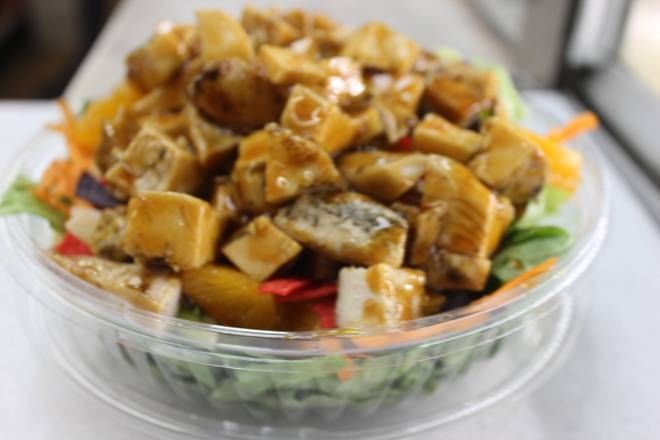 Teriyaki Cutlet Salad