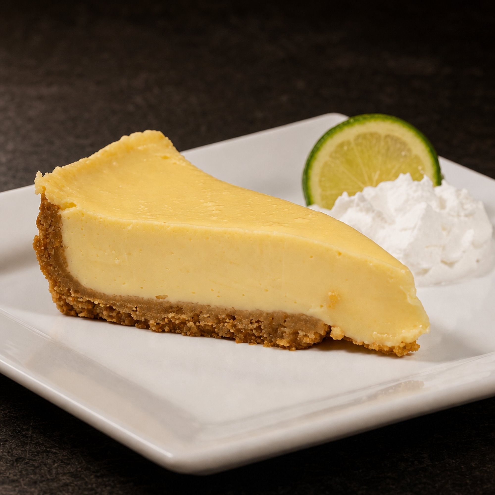 Key Lime Pie Slice
