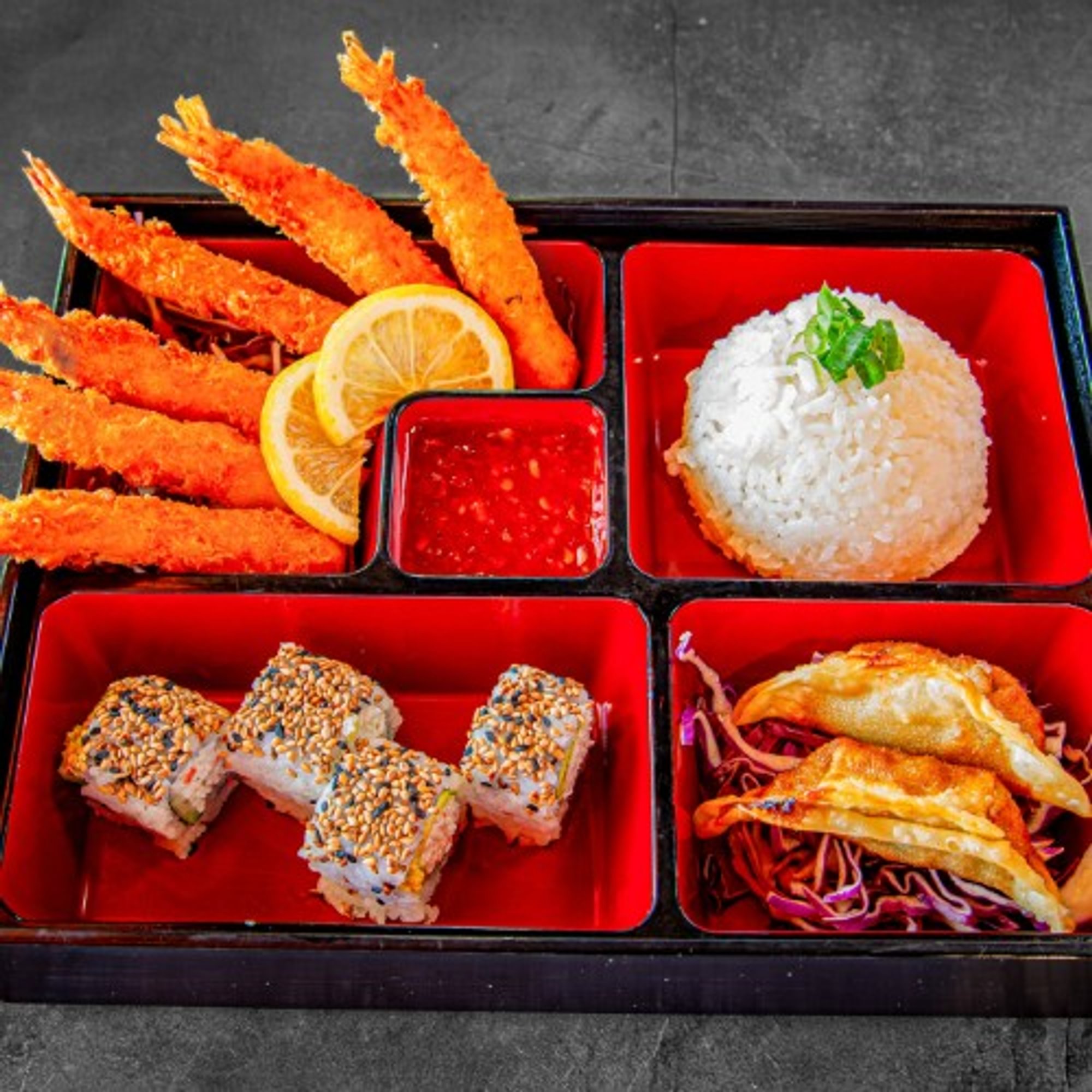 Shrimp Tempura Bento