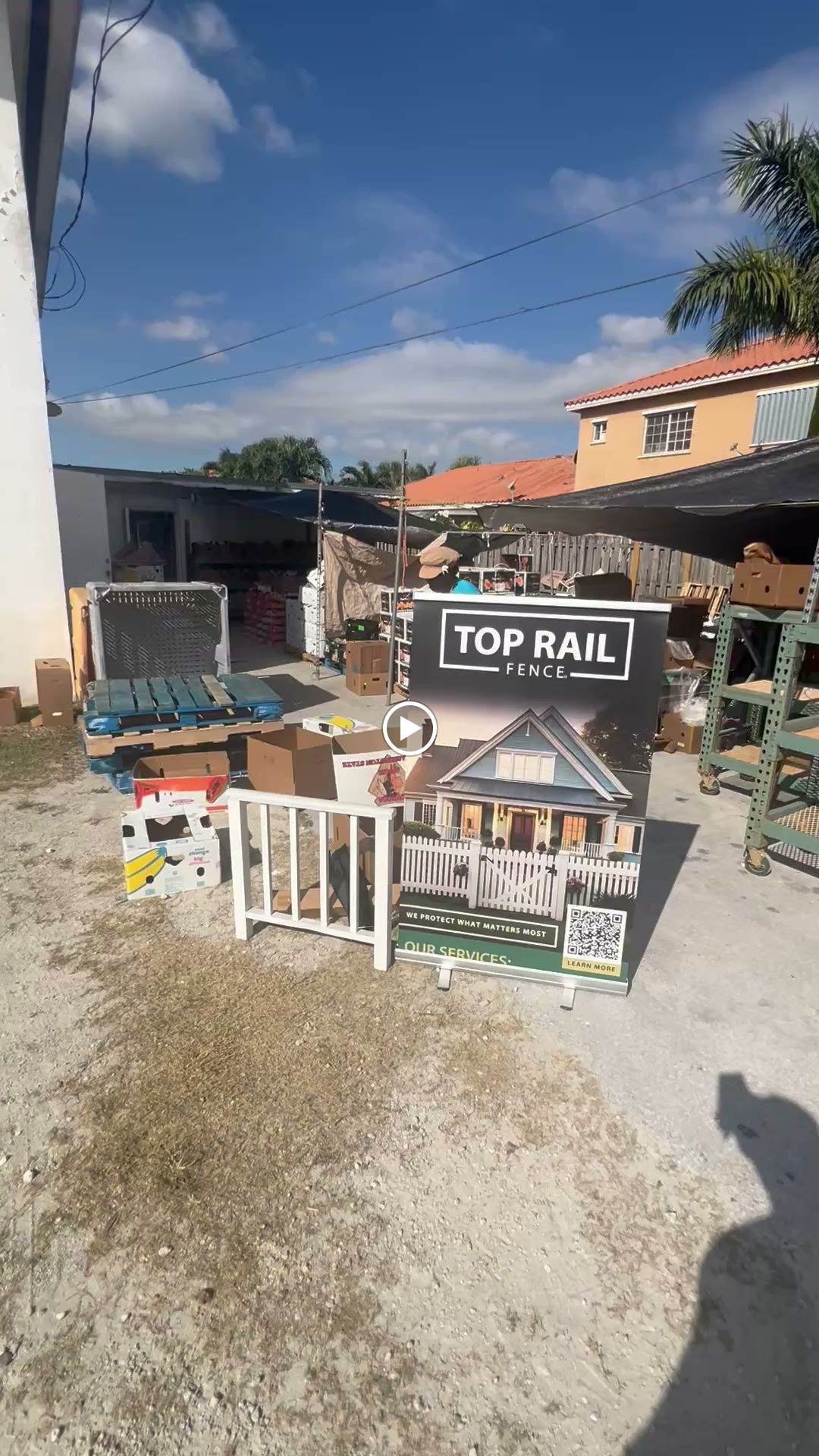 Top Rail Fence Pompano Beach Image