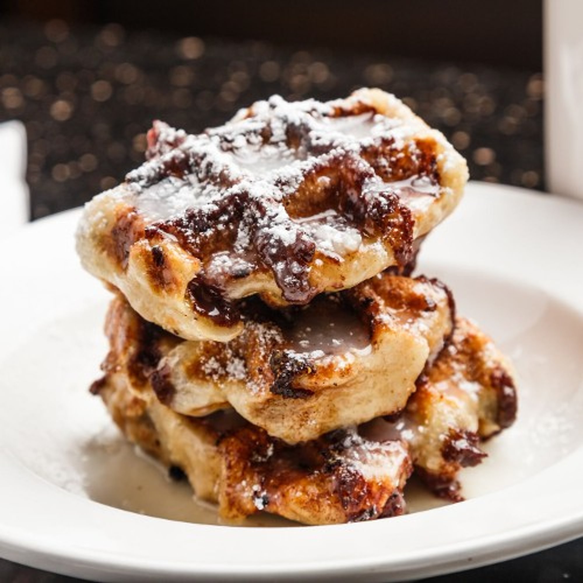 Cinnamon Roll Waffle